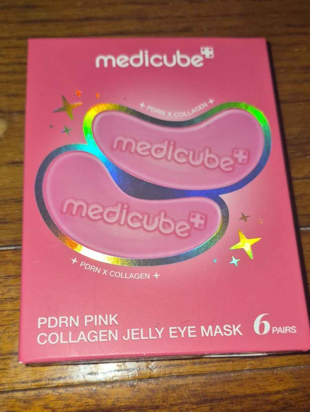 Pink Collagen Jelly Eye Mask - 6 Pairs